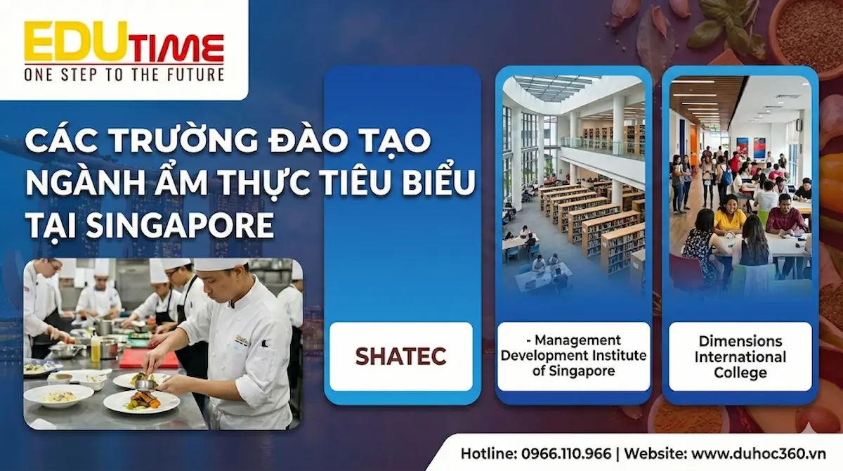 Du học Singapore ngành Ẩm thực 3 Các trường đào tạo ngành Ẩm thực tiêu biểu tại Singapore