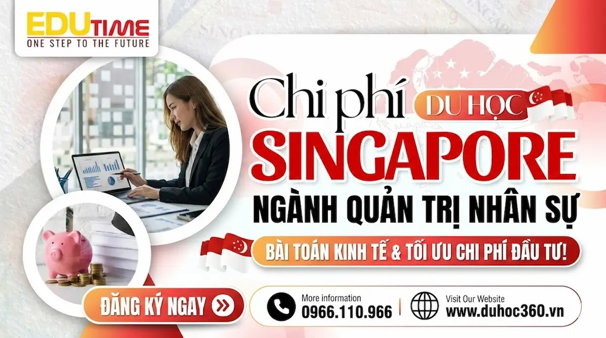 Chi phí du học Singapore ngành Quản trị nhân sự