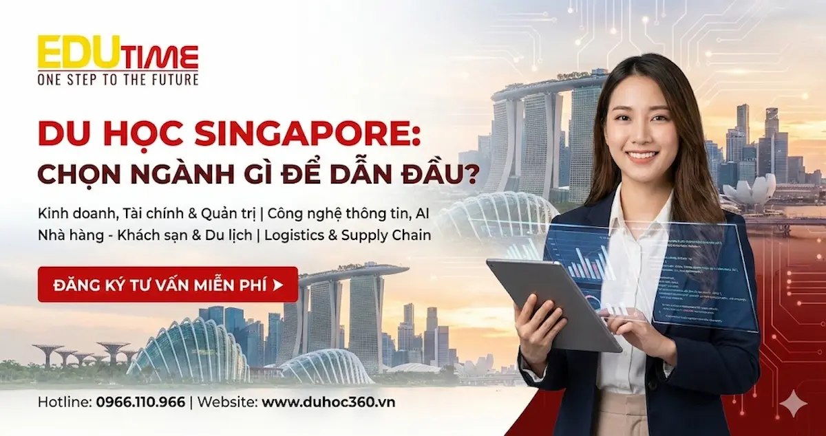 Du Học Singapore 2026: Cập Nhật Thông Tin Đầy Đủ nhất! 6 Du học Singapore nên học ngành gì