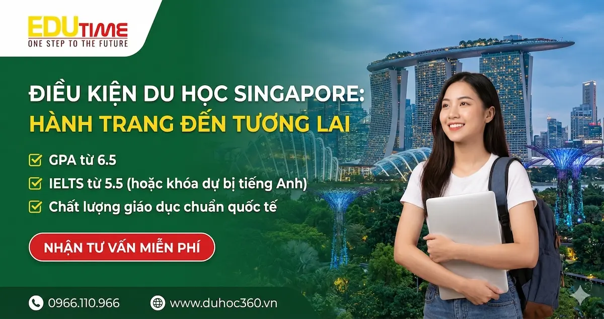 Điều kiện du học Singapore