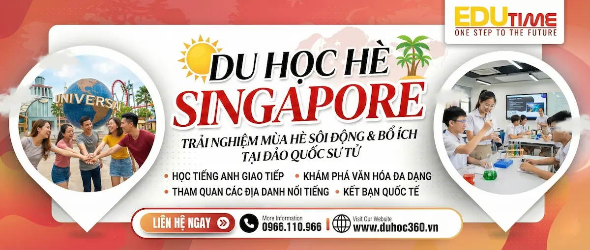 Du học hè Singapore 2 Các chương trình du học hè Singapore