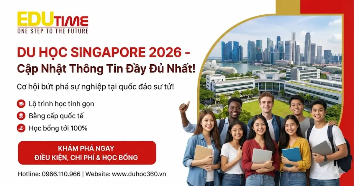 Du Học Singapore 2026: Cập Nhật Thông Tin Đầy Đủ nhất! 1 Du Học Singapore