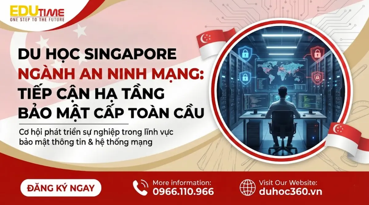 du học Singapore ngành an ninh mạng