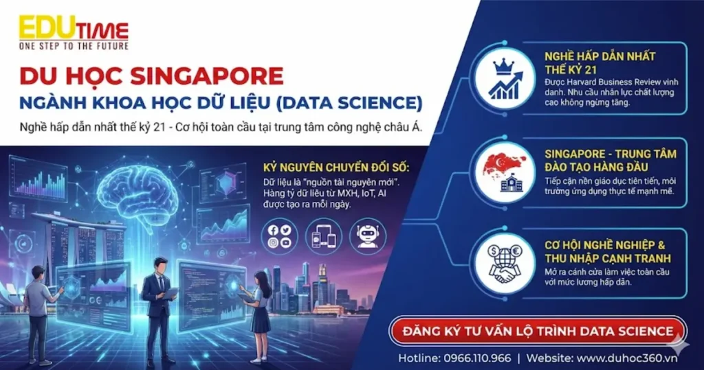 du học Singapore ngành Khoa học dữ liệu