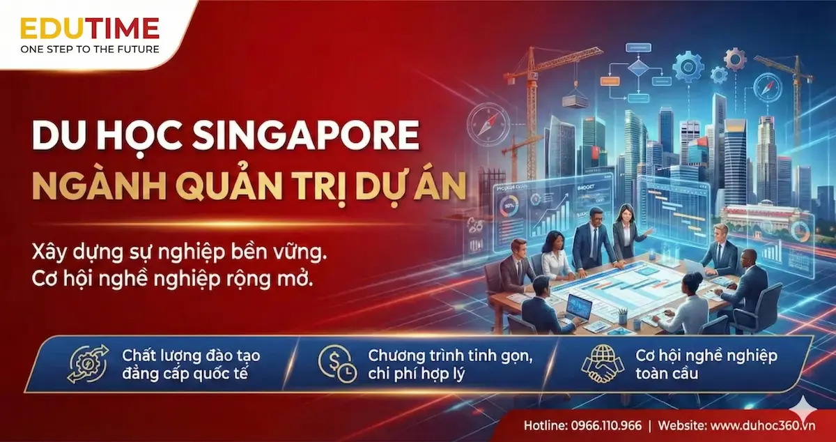 Du học Singapore ngành Quản trị Dự án