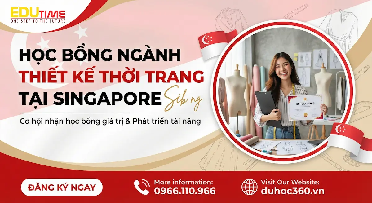 Học bổng ngành thiết kế thời trang tại Singapore