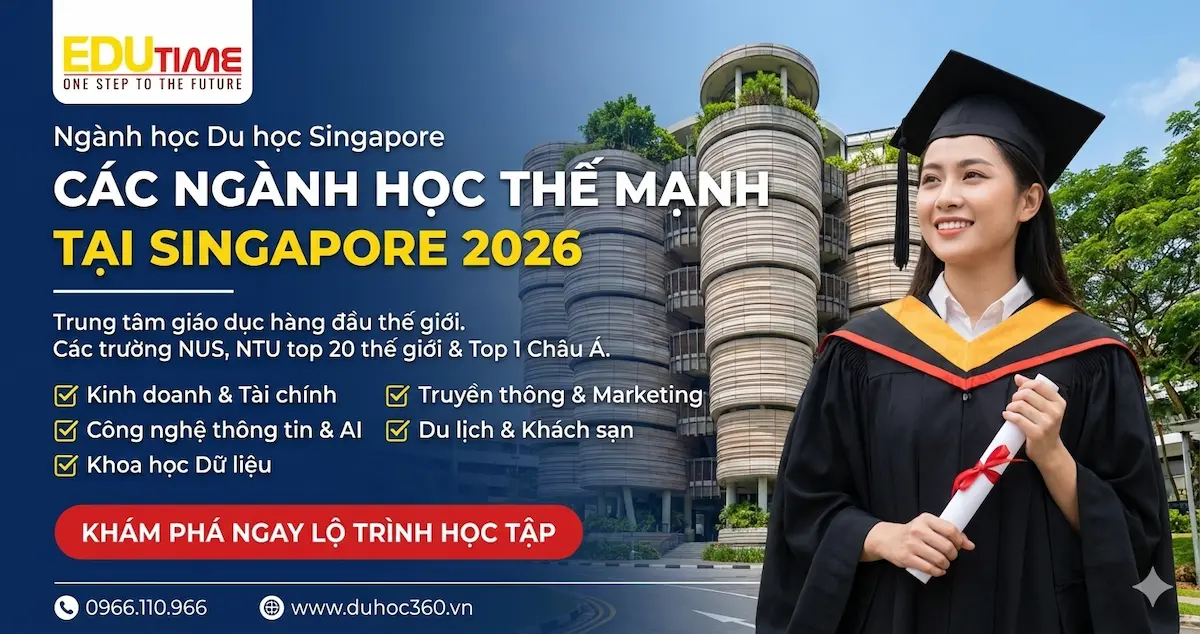Ngành học 9 Ngành học tại Singapore