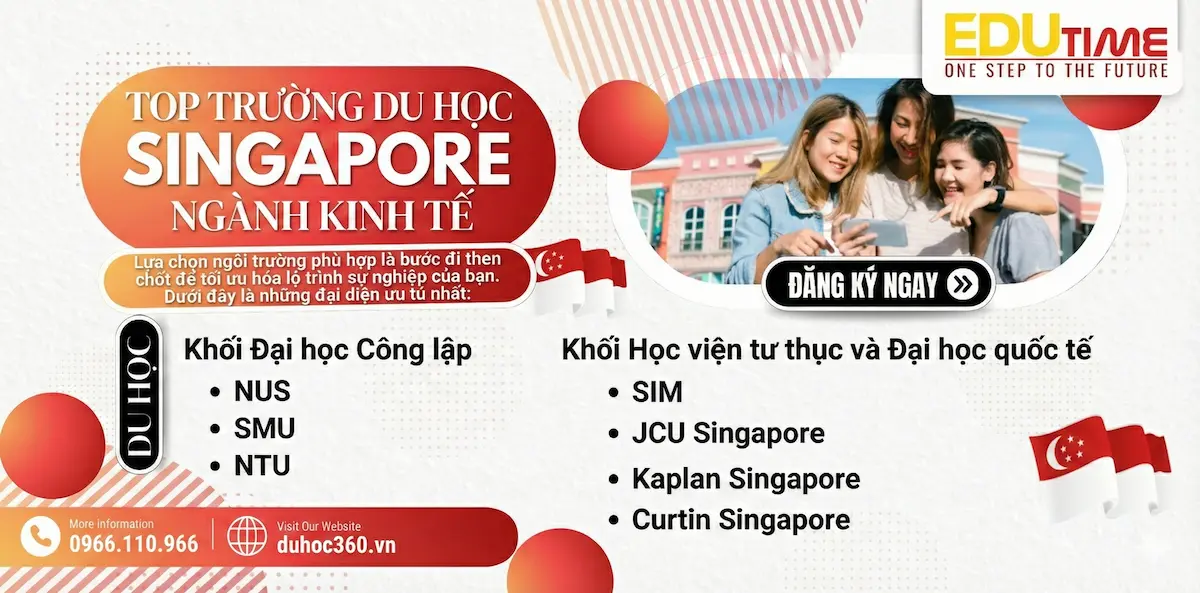 Du học Singapore ngành Kinh tế 2 Top trường du học Singapore ngành kinh tế