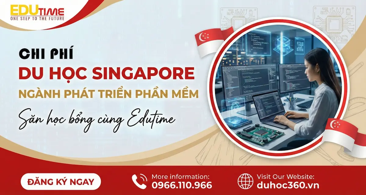 Chi phí du học Singapore ngành phát triển phần mềm