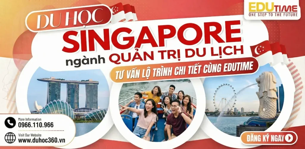 Du học Singapore ngành Quản trị du lịch