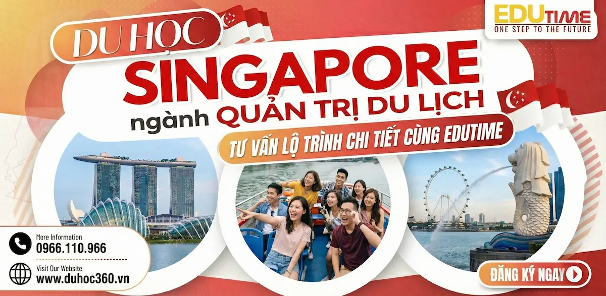 Du học Singapore ngành Quản trị du lịch