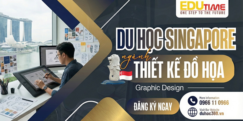 Du học Singapore ngành Thiết kế đồ họa