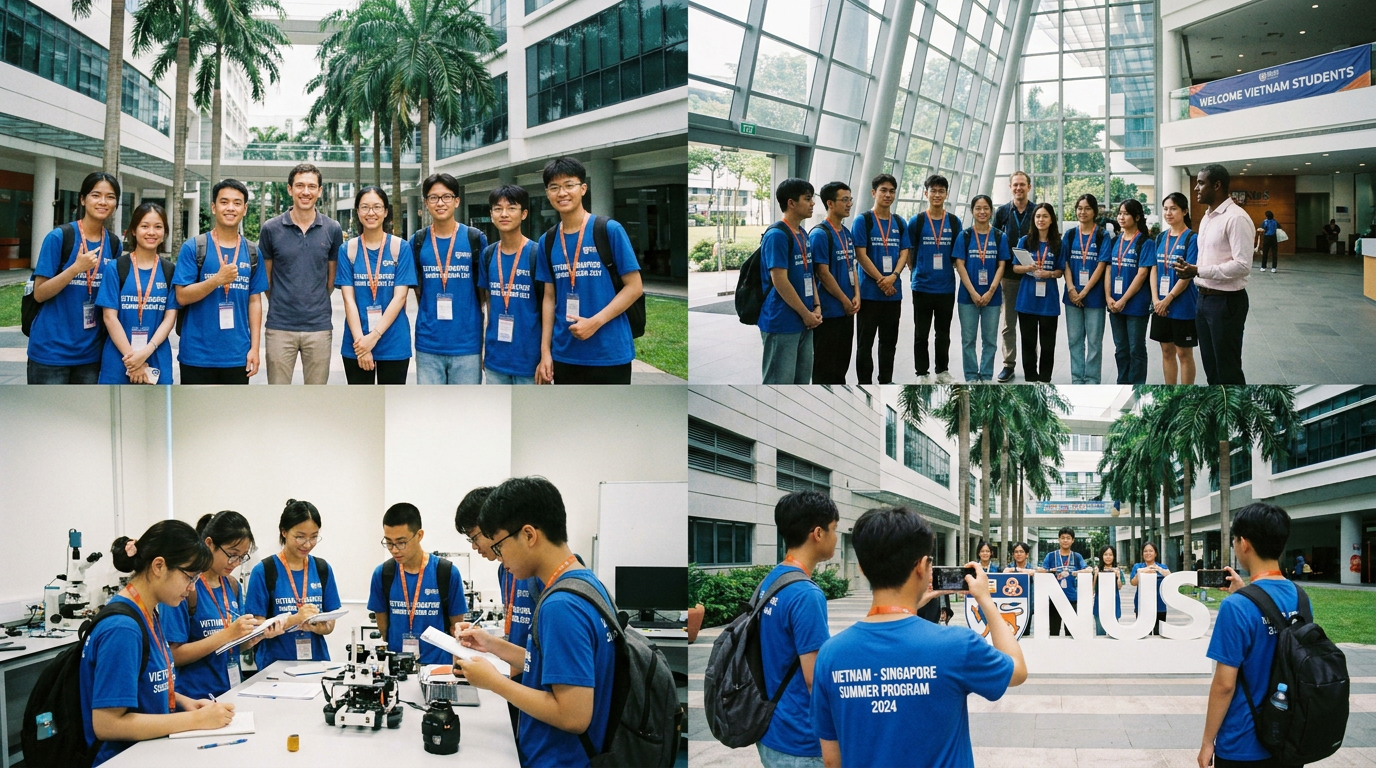 Môi trường giáo dục tiên tiến là điểm nhấn của các chương trình trại hè Singapore - Du học hè Singapore: 5 lợi ích vàng cực kỳ tuyệt vời