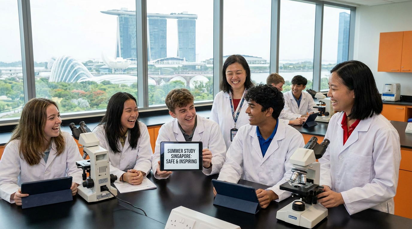 Môi trường giáo dục tiên tiến giúp giải đáp trọn vẹn thắc mắc du học hè Singapore có an toàn không. - Du học hè Singapore có an toàn không? Bí kíp an tâm 100%