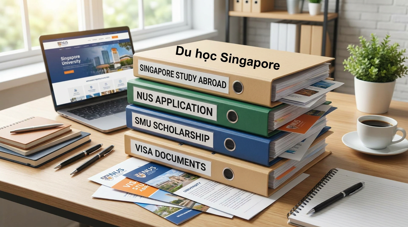Chuẩn bị hồ sơ du học Singapore kỹ lưỡng là chìa khóa thành công - Thủ tục du học Singapore: Bí quyết đỗ cực kỳ dễ dàng