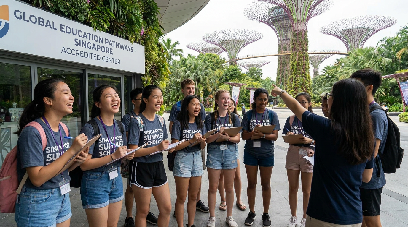 Hoạt động ngoại khóa bổ ích được tổ chức bởi trung tâm du học hè Singapore uy tín. - Trung tâm du học hè Singapore uy tín: 5 lựa chọn tuyệt đỉnh